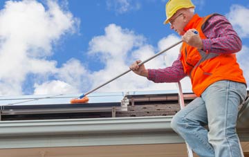 Newyears Green soft wash roof cleaning